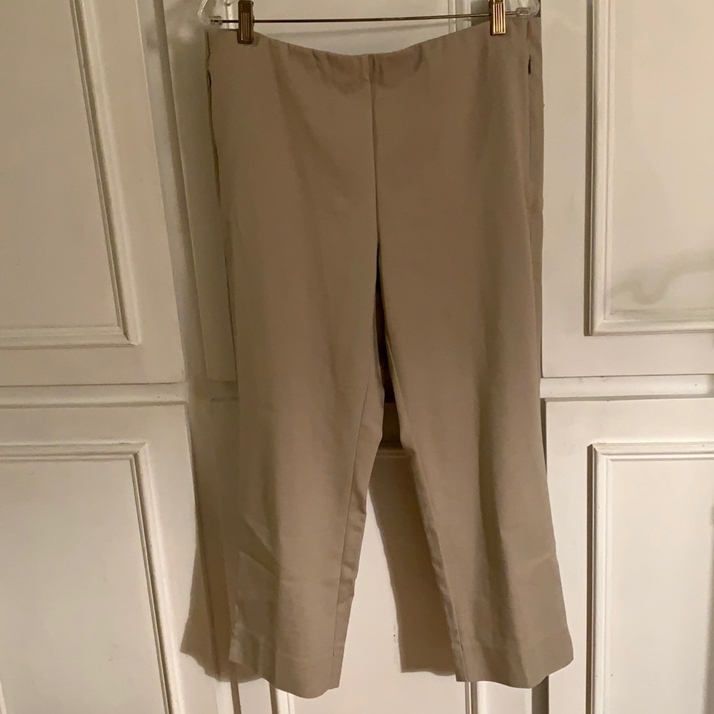 Tan JJill cropped pants